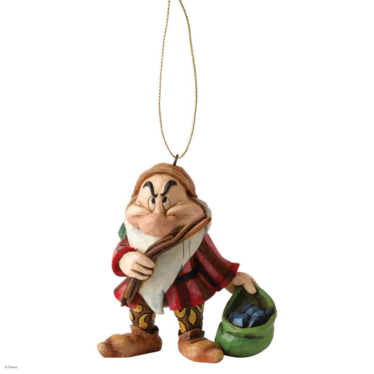 Grumpy Hanging Ornament (Disney Traditions by Jim Shore) - Gallery Gifts Online 