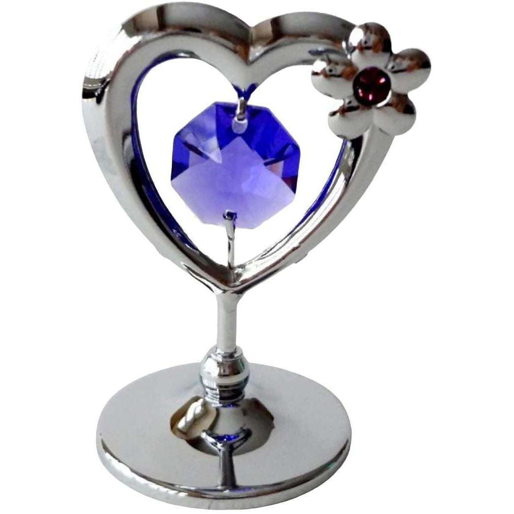 Mini Heart-Flower (Crystal World) - Gallery Gifts Online 