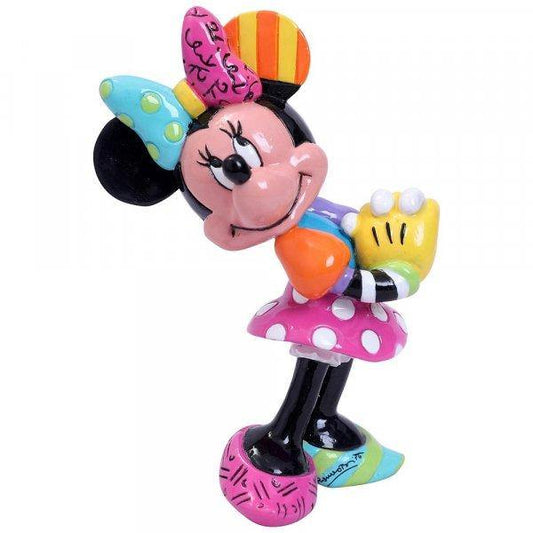 Minnie Mouse Blushing Mini Figurine (Disney Britto Collection) - Gallery Gifts Online 