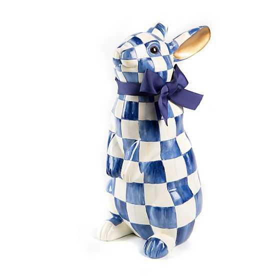 Royal Check Standing Bunny (Mackenzie Childs) - Gallery Gifts Online 