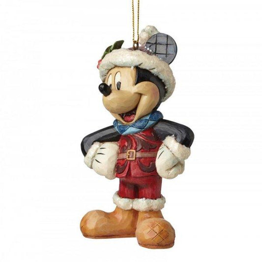 Sugar Coated Mickey Mouse Hanging Ornament (Disney Traditions by Jim Shore) - Gallery Gifts Online 